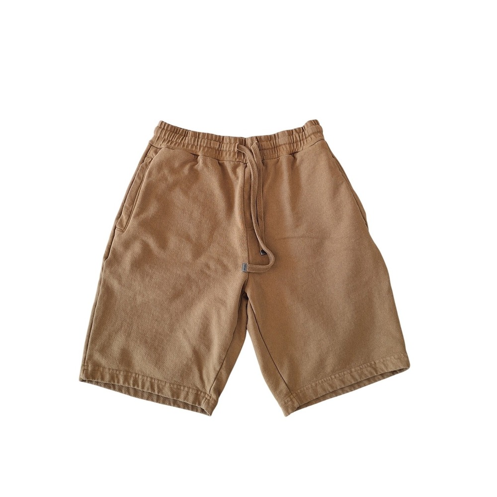 Talentless Medium Men Brown‎  Distressed French Terry Short